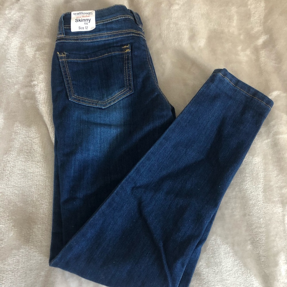Wallflower Girl skinny jeans, NWT size 12